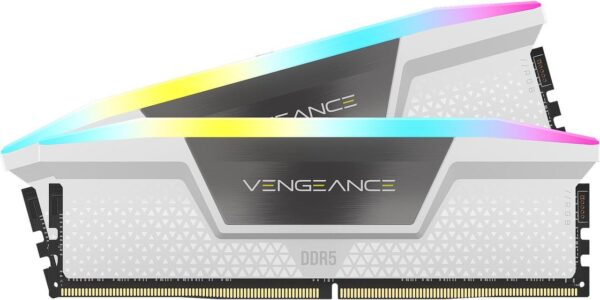 CORSAIR Vengeance RGB 64GB (2 x 32GB)  DDR5 6000CMH64GX5M2B6000C40W