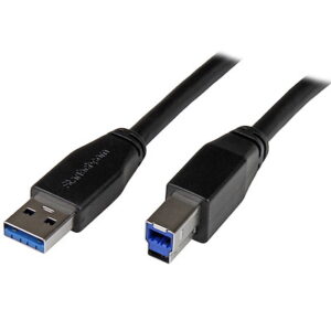 Startech USB3SAB10M 10 m Active USB 3.0 A to B Cable - M/M