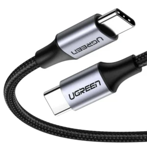 Ugreen USB C 2.0 to USB C Cable, 60W Type-C PD Fast Charging Cord Compatible with Samsung Galaxy Not