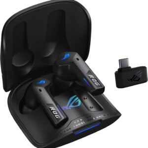 ASUS 90YH03Y0-BTUA00 ASUS ROG Cetra True Wireless BT & 2.4Ghz SpeedNova Gaming Earbuds