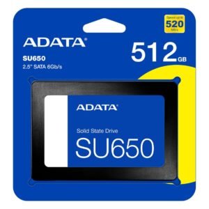 ADATA ASU650SS-512GT-R Ultimate SU650 2.5" 512GB (3D NAND | SLC Caching)