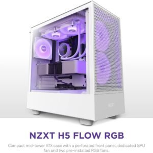 NZXT CC-H51FW-01 NZXT H5 Flow White