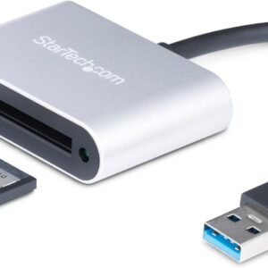 STARTECH CFASTRWU3 StarTech.com CFast Card Reader - USB 3.0 - USB Powered - UASP - Memory Card Reader - Portable CFast 2.0 Reader / Writer