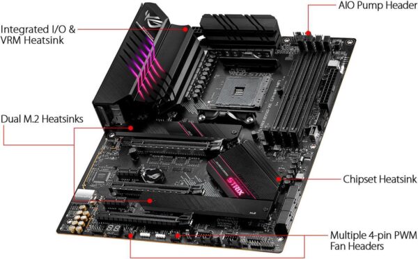 Asus Rog Strix B550-Xe Gaming Wifi AM4 Motherboard - Image 2