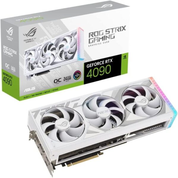 Asus ROG Strix GeForce RTX? 4090 24GB GDDR6X White OC Edition - Image 4
