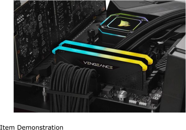 CORSAIR VENGEANCE RGB RS 32GB (2x16GB) DDR4 3200Mhz C16 Desktop Memory - Image 2