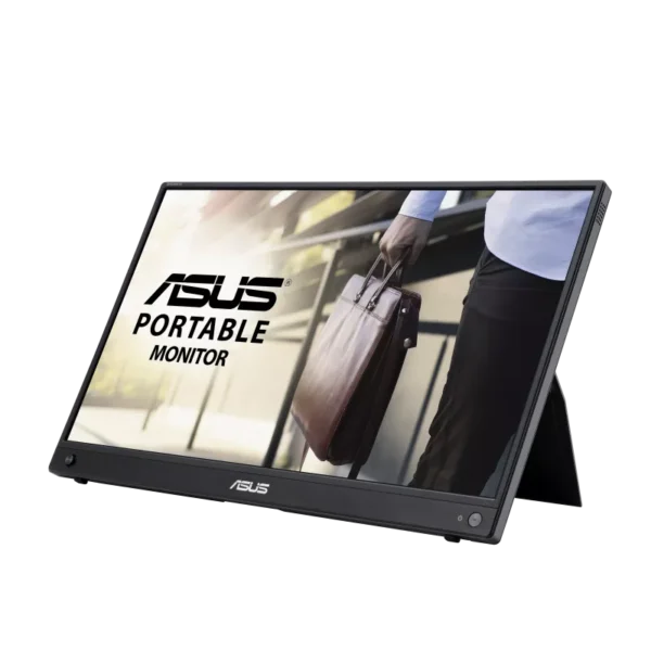 ASUS ZenScreen Go 15.6�h 1080P Wireless Portable Monitor (MB16AWP) - Full HD, IPS, Built-in Battery, Eye Care, USB Type-C, Anti-Glare, Tripod Socket, Supports iOS, Android, Win11, Mini HDMI, BLACK
