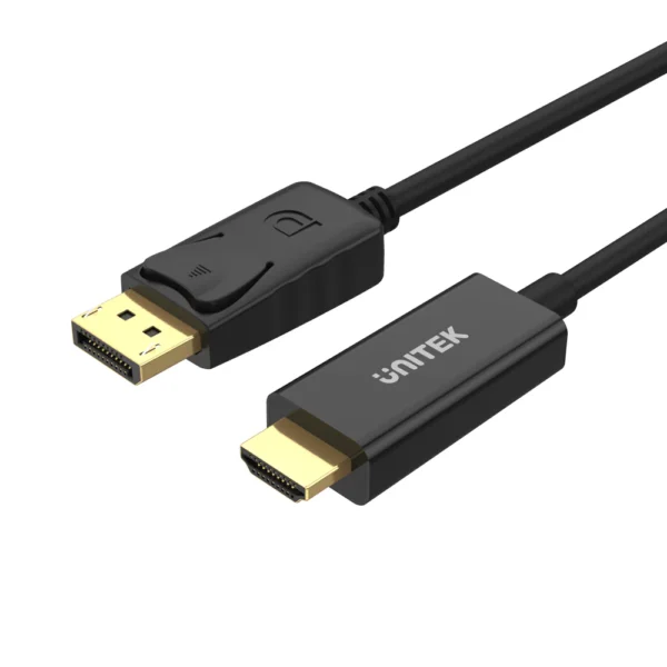 Unitek Display Port To HDMI (M) Cable 1080P Full HD 1.8 M Y-5118CA - Image 2