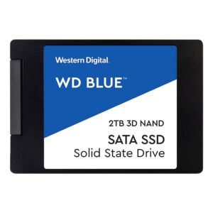 WD Blue 3D NAND 2TB PC SSD - SATA III 6 Gb/s, 2.5"/7mm - WDS200T2B0A