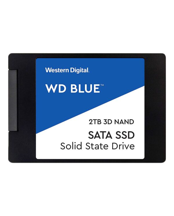 WD Blue 3D NAND 2TB PC SSD - SATA III 6 Gb/s, 2.5"/7mm - WDS200T2B0A