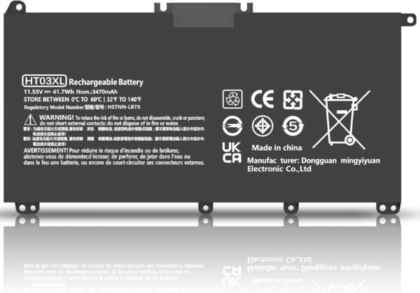 HT03XL HP Laptop Battery