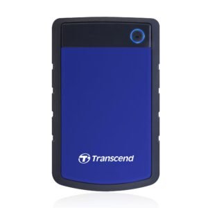 Transcend TS2TSJ25H3B – 2 TB StoreJet 25H3B Portable External HDD (Blue)