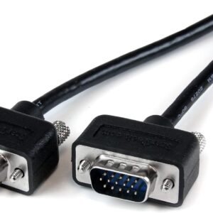 Startech MXT101MMLP15 Startech 15ft Thin Coax SVGA HD15 to HD15 VGA Monitor Cable