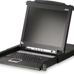 ATEN CL1000M-ATA 17-INCH LCD CONSOLE PS2 USB WITH LED ILLUMINATION