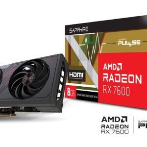 SAPPHIRE PULSE AMD RADEON RX7600 GAMING OC 8GB 11324-01-20G
