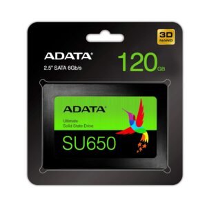 ADATA ASU650SS-120GT-R Ultimate SU650 2.5" 120GB (3D NAND | SLC Caching)