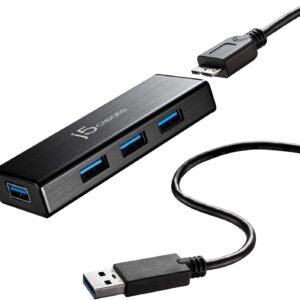 J5CREATE JUH340N J5CREATE JUH340N USB 3.0 4-PORT MINI HUB