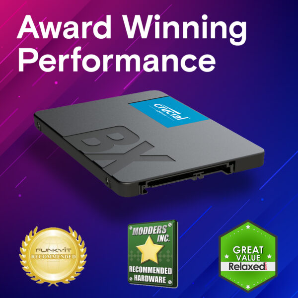 Crucial® BX500 500GB 3D NAND SATA 2.5-inch SSD - Image 2