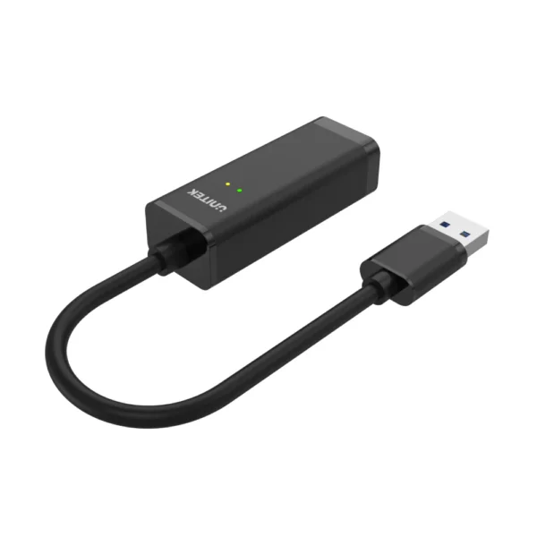 Unitek USB 3.1 to Gigabit Ethernet Adapter in Black Y-3470 - Image 2