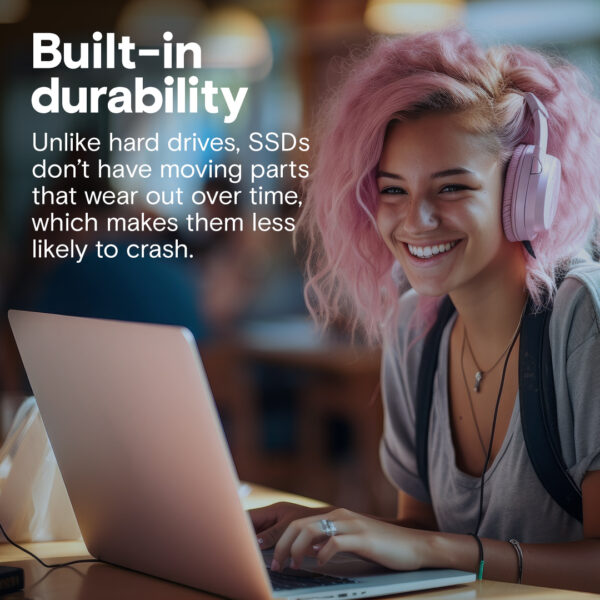 Crucial® BX500 500GB 3D NAND SATA 2.5-inch SSD - Image 3
