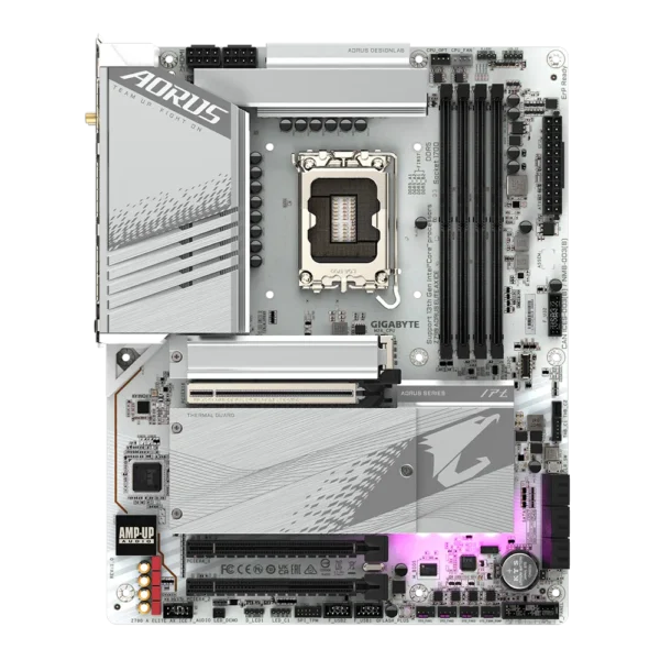 GIGABYTE Z790 AORUS ELITE AX ICE LGA 1700 Intel MOTHERBOARD - Image 2