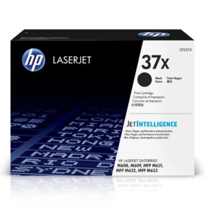 HP 37X Original High Yield Laser Toner Cartridge - Black Pack - 25000 Pages