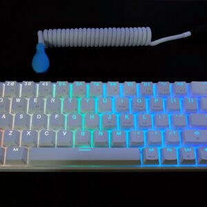Tecware B68 Black Wireless Mechanical Keyboard, Gateron Brown