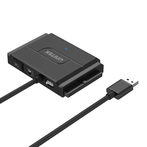 Unitek USB3.0 To Ide+Sata II  Converter (2.5" and 3.5" HDD) Y-3324 - Image 2