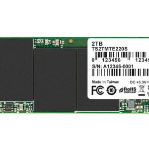Transcend 2TB NVMe PCIe Gen3 x4 MTE220S M.2 SSD TS2TMTE220S