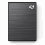 Seagate One Touch SSD 1TB External SSD Portable ? Black, speeds up to 1030MB/s, with Android App, 1yr Mylio Create, 4mo Adobe Creative Cloud Photography Plan and Rescue Services (STKG1000400)