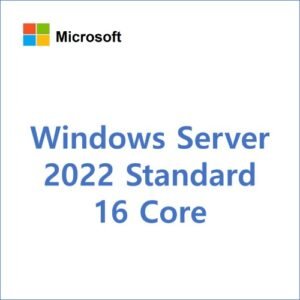 MICROSOFT DG7GMGF0D5RK:0005 Windows Server 2022 Standard - 16 Core License Pack CSP Cloud