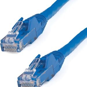 StarTech N6PATCH9BL Startech 9 ft Blue Snagless UTP Cat6 Patch Cable