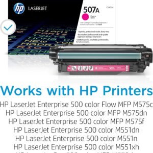 HP CE403A HP CE403A 507A Magenta Toner Cartridge - GENUINE