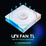 Lian Li UNI FAN TLLCD120 Reverse White Single Pack ll 4049