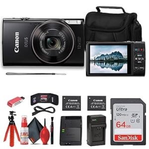 Canon IXUS 285HS Digital Camera, Black