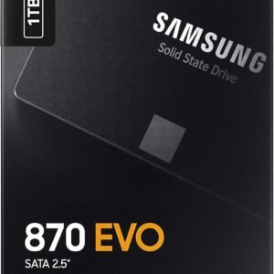 Samsung MZ-77E1T0BW Samsung 870 EVO 2.5"SATA Internal SSD 1TB