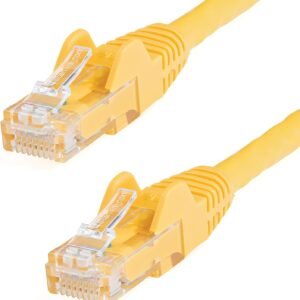 StarTech N6PATCH9YL Startech 9 ft Yellow Snagless UTP Cat6 Patch Cable
