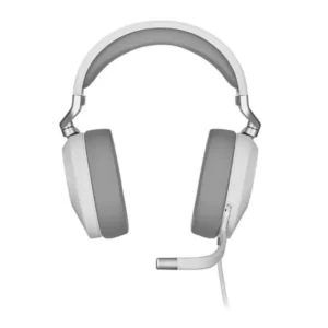 CORSAIR HS65 SURROUND Wired Gaming Headset — White (AP)
