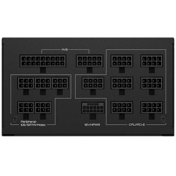Gigabyte GP-UD1300GM PG5 1300W PCIe 5.0 80 Plus Gold Certified Fully Modular Power Supply - Image 3