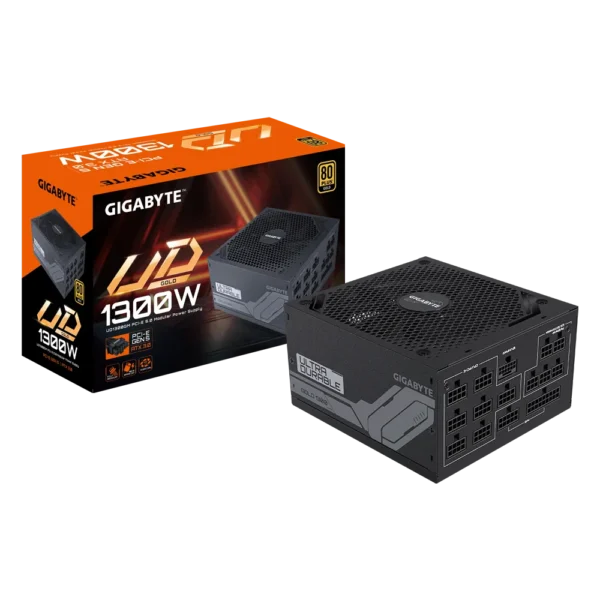 Gigabyte GP-UD1300GM PG5 1300W PCIe 5.0 80 Plus Gold Certified Fully Modular Power Supply - Image 5