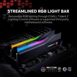Trident Z5 RGB DDR5-6400 CL32-39-39-102 1.40V 64GB (2x32GB) Intel XMP