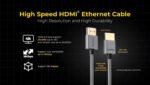 VERBATIM HDMI ETHERNET CABLE 180CM 65671 Product Ref: 550872