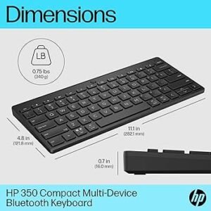 HP 350 BLACK COMPACT MULTI DEVICE KBD