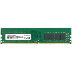 Transcend TS2GLH64V4B – 16 GB DDR4‑2400 (PC4‑19200) Desktop UDIMM
