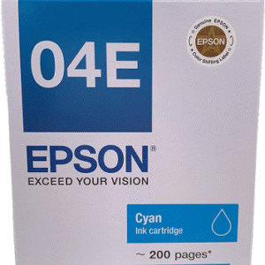 EPSON 8886482300034 Epson C13T04E290 Cyan Ink