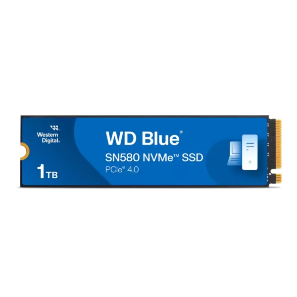 Western Digital 1TB WD Blue SN580 NVMe SSD - Gen4 x4 PCIe