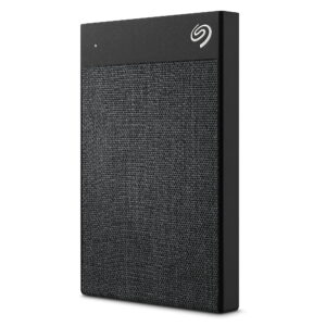 Seagate 1TB Backup Plus Ultra Touch Portable External Hard Drive, USB-C, USB 3.0,Black,STHH1000400