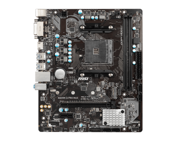 MSI A320M-A PRO MAX Socket AM4
