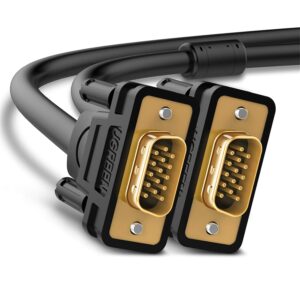Ugreen 15m VGA 3+8 core Male to Male, gold plated