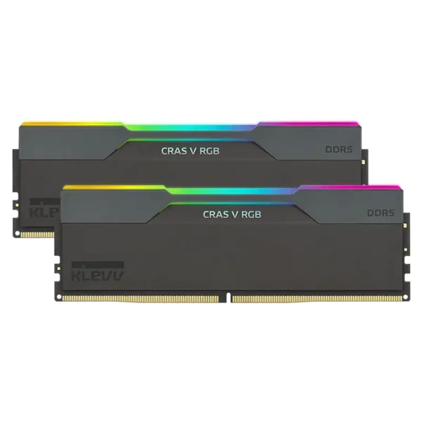 KLEVV CRAS V RGB DDR5 6000 CL30 (32GB x 2) Black KLVP-KD5BGUA80-60A300G